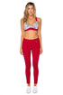 Luli Fama Azucar Gold Crossback Sports Bra